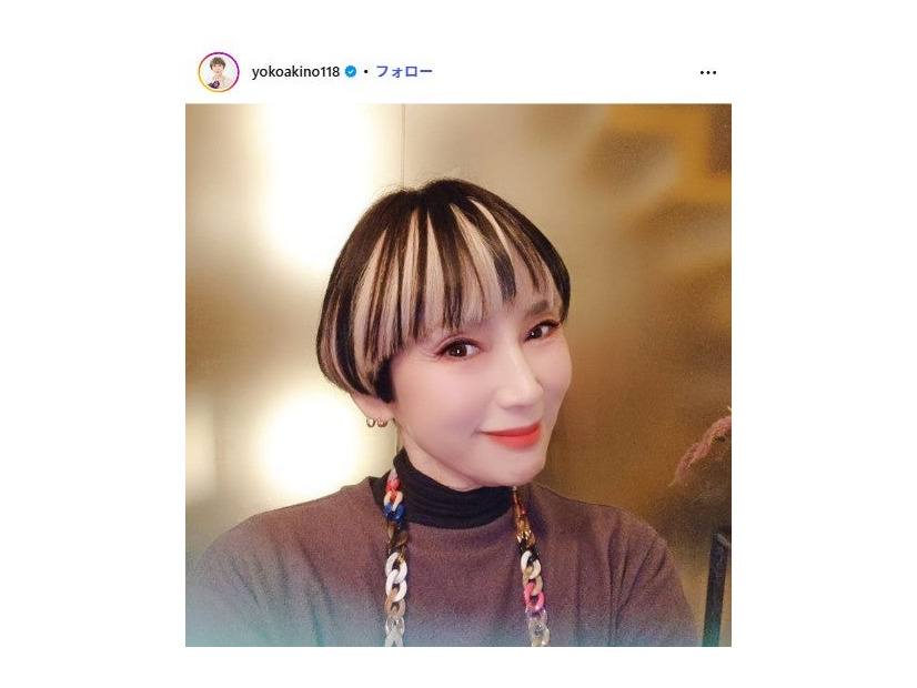 秋野暢子Instagramより