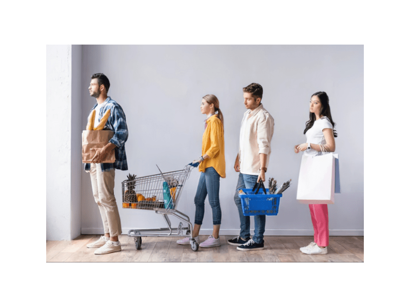 【アメリカで…】レジ待ちで前の客が突然「満面の笑み」！？順番を譲られた理由に⇒「自由で素敵」