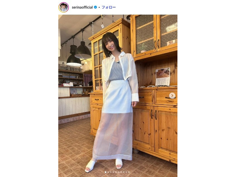 芹那Instagramより