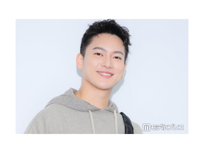 “MASU BAG” 販売記念記者発表会に出席した三山凌輝（C）モデルプレス