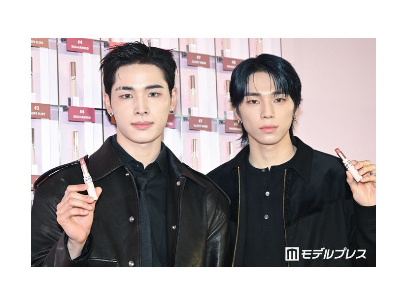 「YSL LOVENUDE HOTEL TOKYO SECRET CHECK-IN」レセプションに出席したHARU、SO GEON（C）モデルプレス