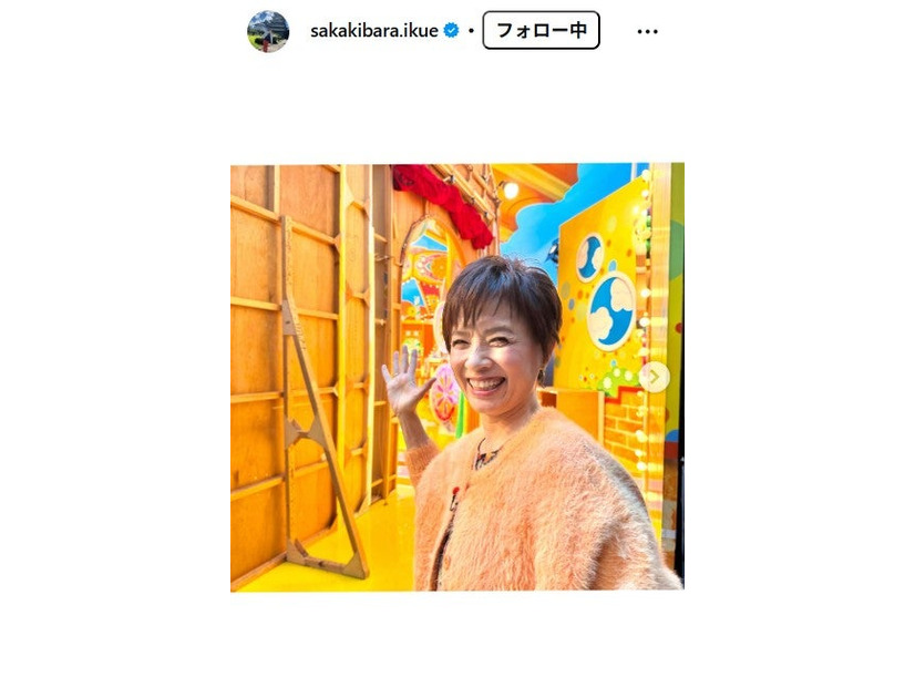 榊原郁恵Instagramより