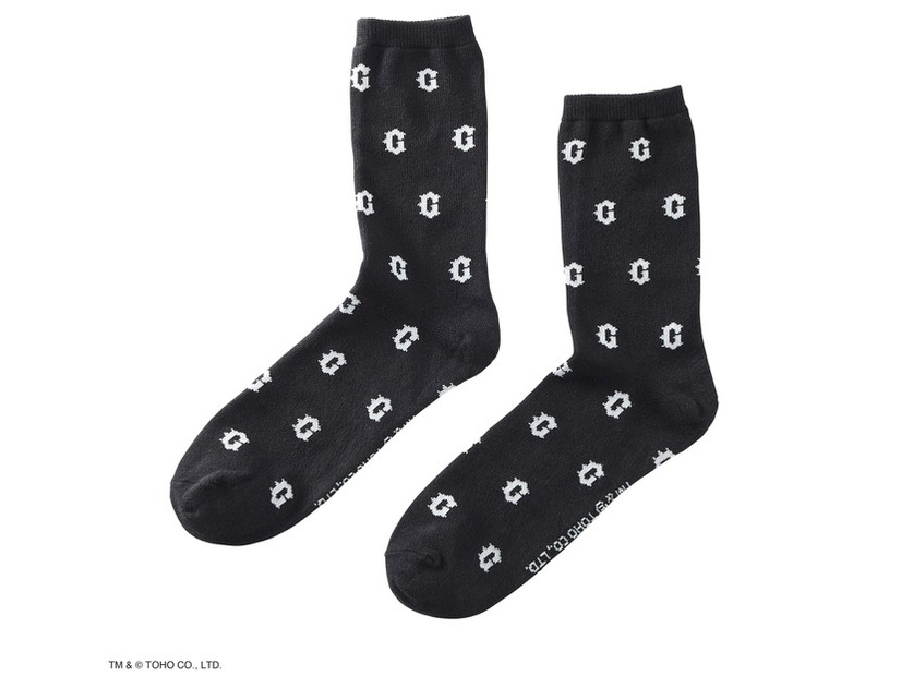 「GODZILLA」ソックス（ジャガード）