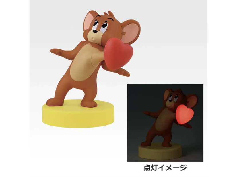 B賞 ジェリー ハートビートライト／一番くじ トムとジェリー Colorful Funny Time！