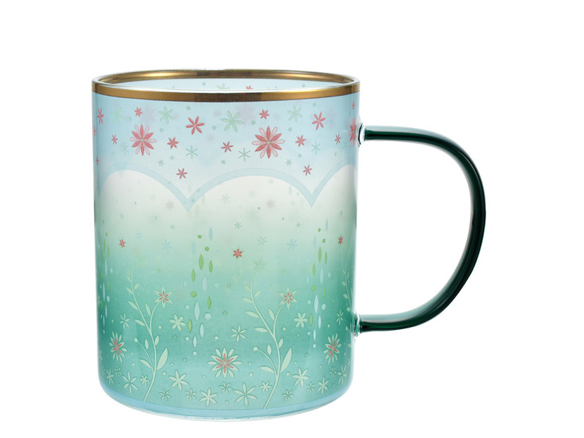 エルサ マグカップ 耐熱ガラス© Disney