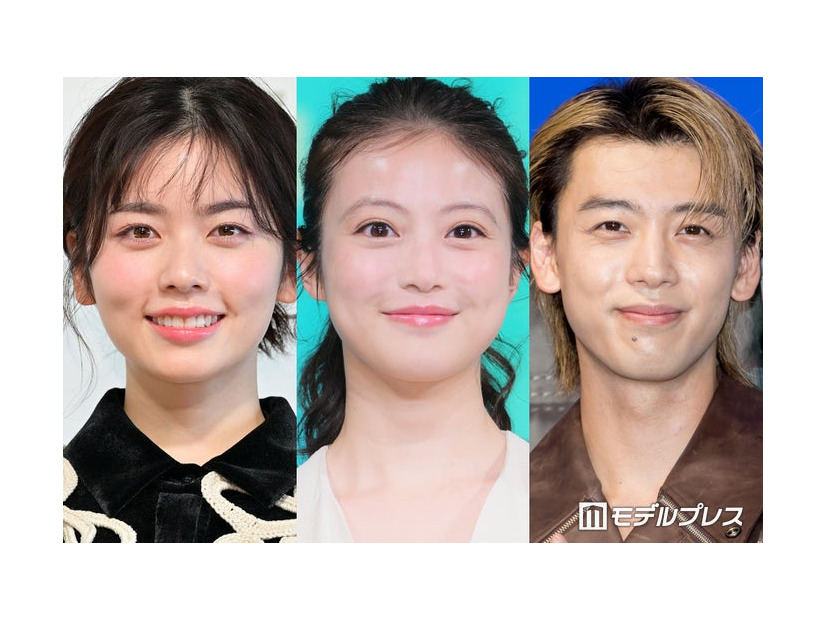 小芝風花、今田美桜、竹内涼真（C）モデルプレス