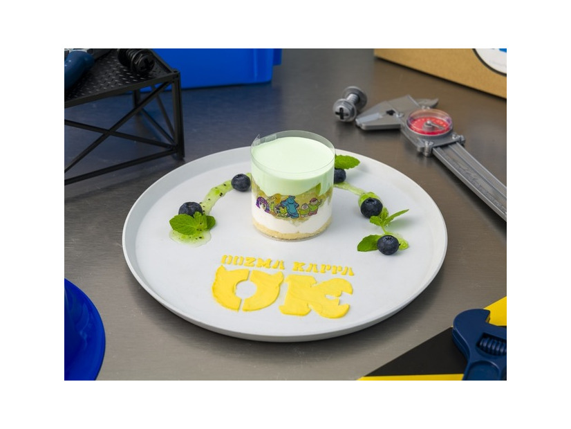 ＜OK（ウーズマ・カッパ）＞落ちこぼれケーキ　　税込1,390円「モンスターズ・インク」OH MY CAFE(C)Disney/Pixar