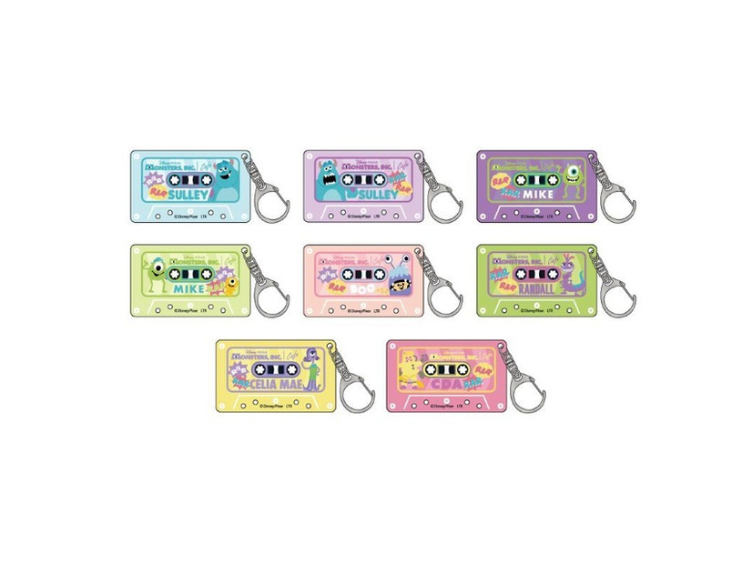 アクリルキーホルダー（ランダム8種）　　税込770円「モンスターズ・インク」OH MY CAFE(C)Disney/Pixar