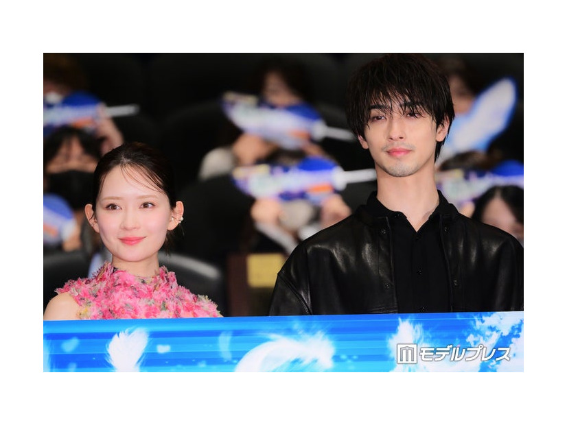 「名探偵コナン ハイウェイの堕天使」公開記念舞台挨拶に出席した畑芽育、横浜流星（C）モデルプレス