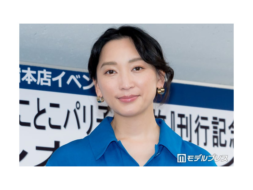 エッセイ『杏のパリ細うで繁盛記』『杏のとことこパリ子連れ旅』同時刊行記念のトーク＆フォトセッションに出席した杏（C）モデルプレス