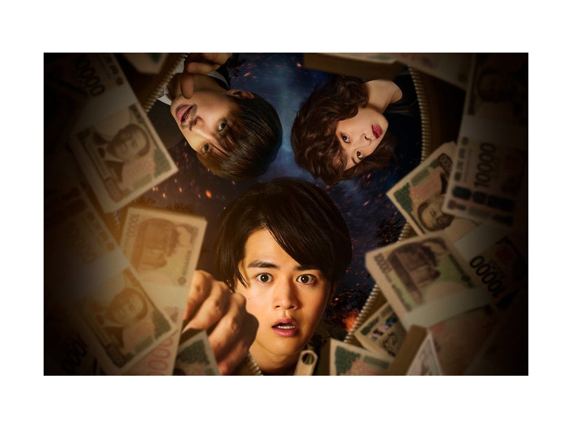 成宮寛貴、鈴鹿央士、森七菜「藁にもすがる獣たち」ティザービジュアル（C）曽根圭介／講談社　（C）2026「藁にもすがる獣たち」製作委員会