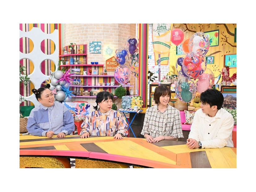 ニッチェ、佐藤栞里、藤森慎吾（C）TBS