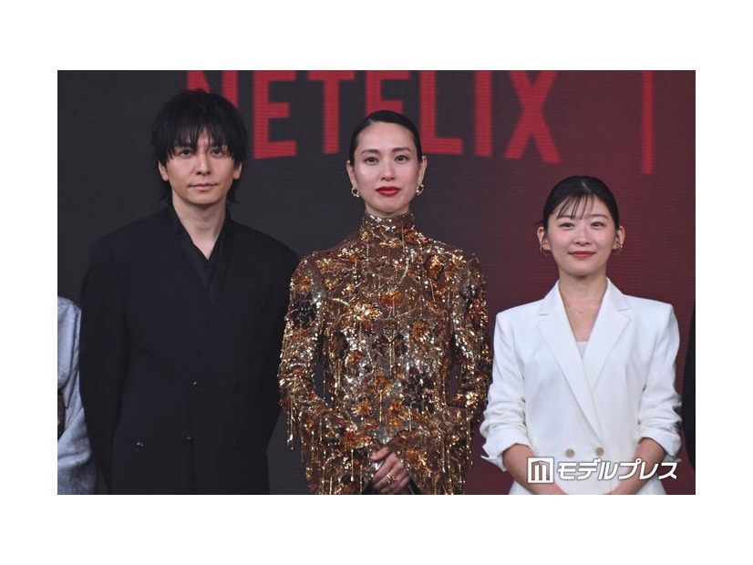 イベントに登壇した生田斗真、戸田恵梨香、伊藤沙莉（C）モデルプレス