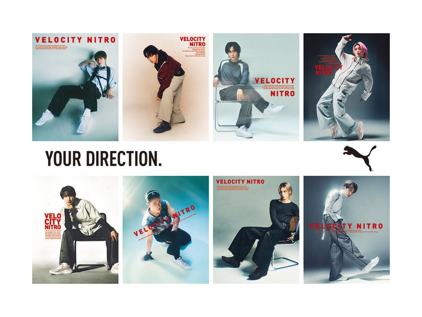 Snow Man／プーマ ジャパン新キャンペーン動画：「YOUR DIRECTION」（提供写真）