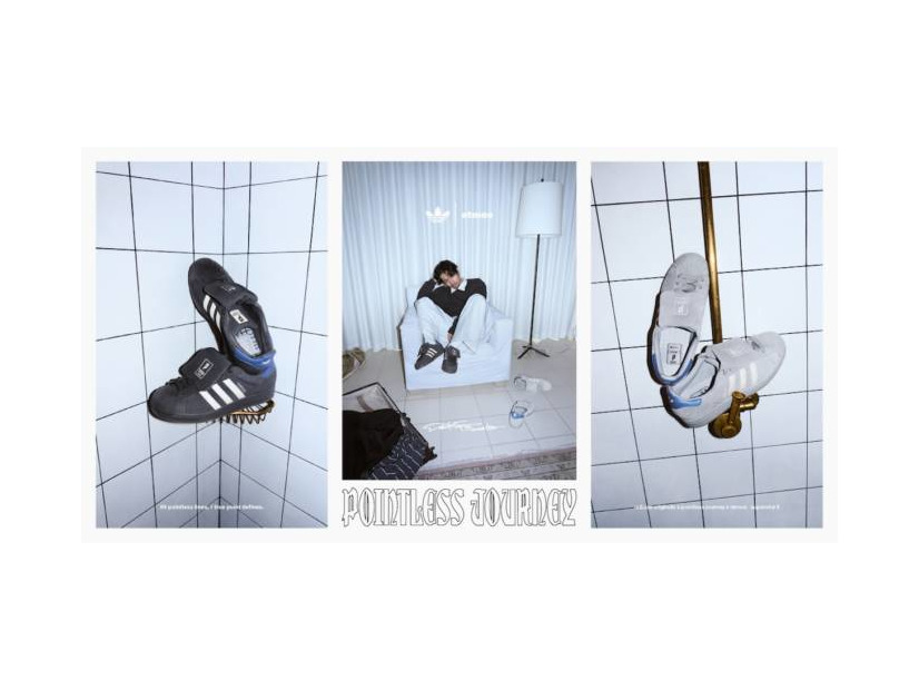 King Gnu常田大希が手がけるポイントレス ジャーニー、アディダス オリジナルス×アトモスの「スーパースター」第2弾発売