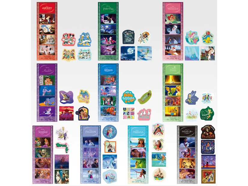 G賞　 クリアブックマーク＆ステッカーセット© Disney© Disney/Pixar