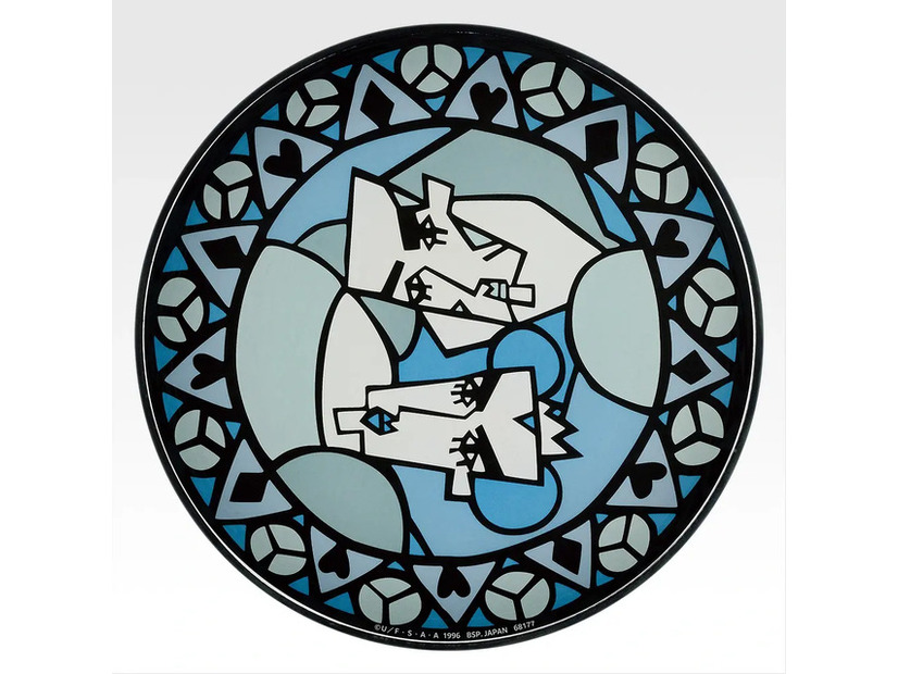 D賞 マカオとジョマ ガラスプレート©臼井儀人／双葉社・シンエイ・テレビ朝日・ＡＤＫ 1993-2025