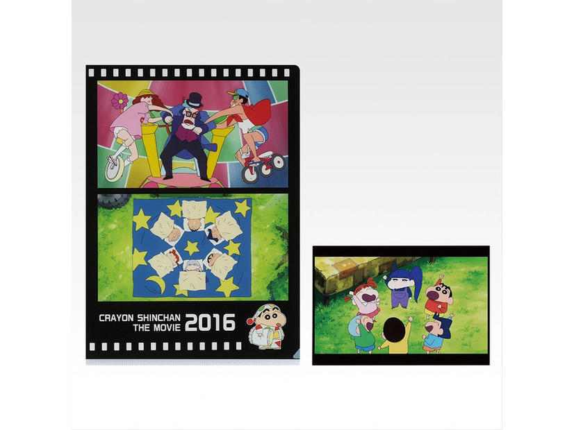 I賞 クリアファイル＆ポストカードセット -2009～2025-©臼井儀人／双葉社・シンエイ・テレビ朝日・ＡＤＫ 1993-2025