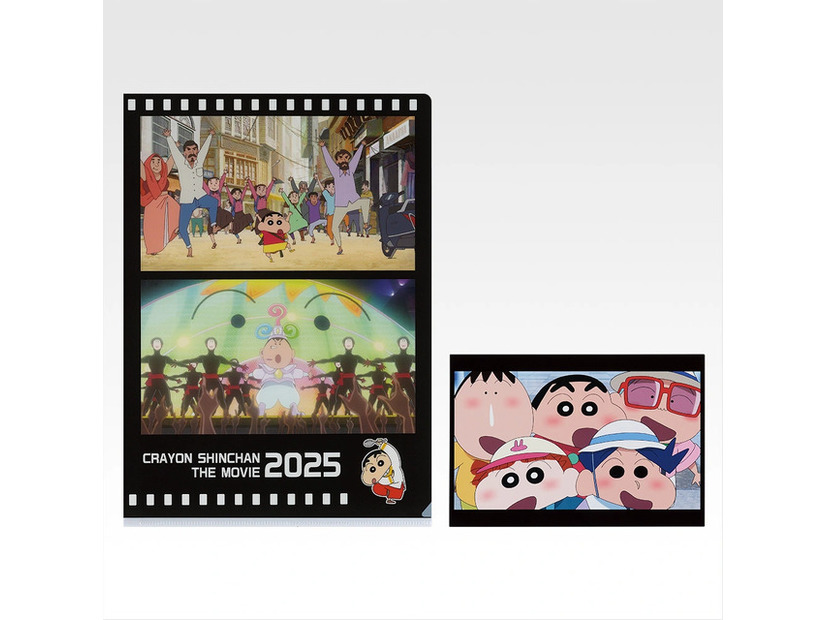 I賞 クリアファイル＆ポストカードセット -2009～2025-©臼井儀人／双葉社・シンエイ・テレビ朝日・ＡＤＫ 1993-2025