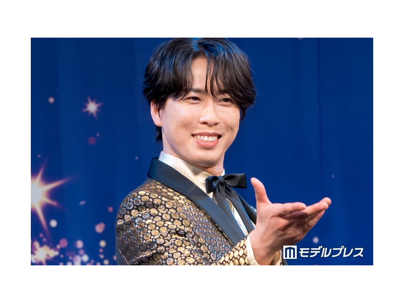 「日本公演40周年記念 ディズニー・オン・アイス “Let's Party！”」記者発表会に出席した宮舘涼太（C）モデルプレス