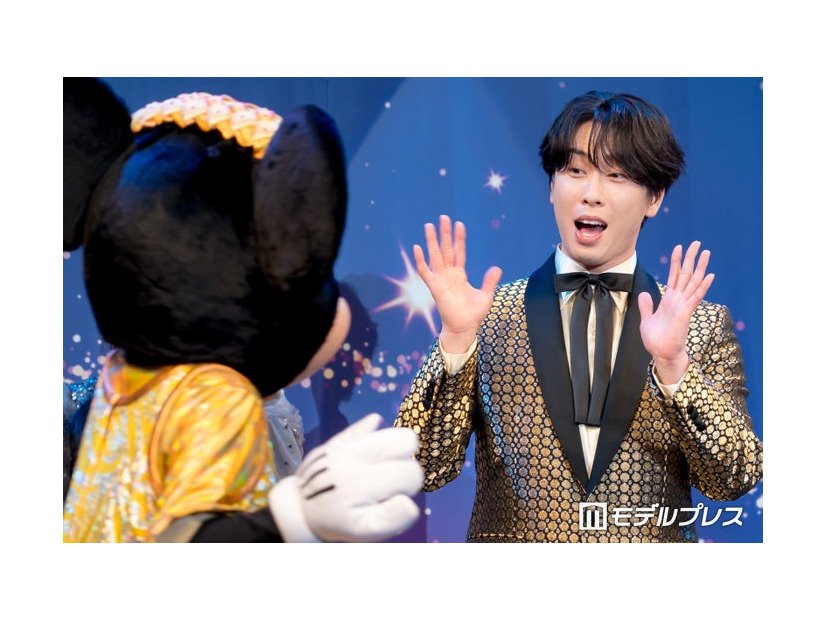 「日本公演40周年記念 ディズニー・オン・アイス “Let's Party！”」記者発表会に出席した宮舘涼太（C）モデルプレス