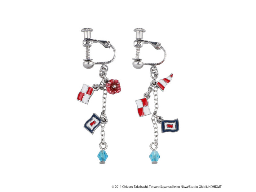 コクリコ坂から 旗あげ イヤリング