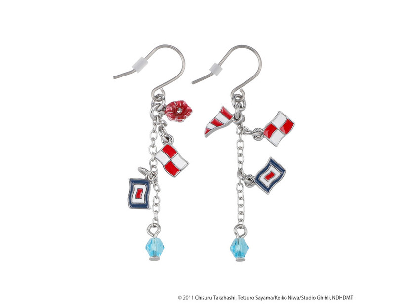 コクリコ坂から 旗あげ ピアス