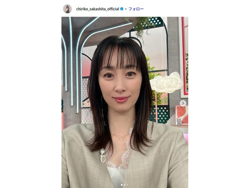 坂下千里子Instagramより