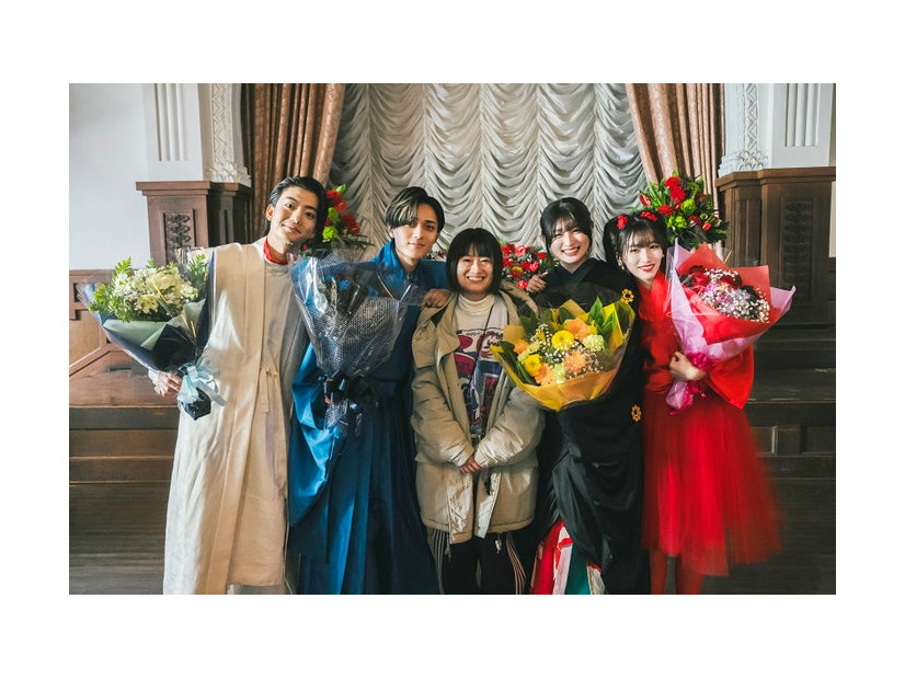 伊藤健太郎、永瀬廉、池田千尋、吉川愛、片岡凜（C）2026「鬼の花嫁」製作委員会