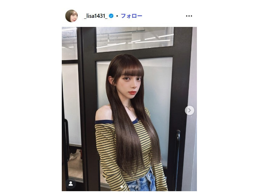 渡辺リサInstagramより