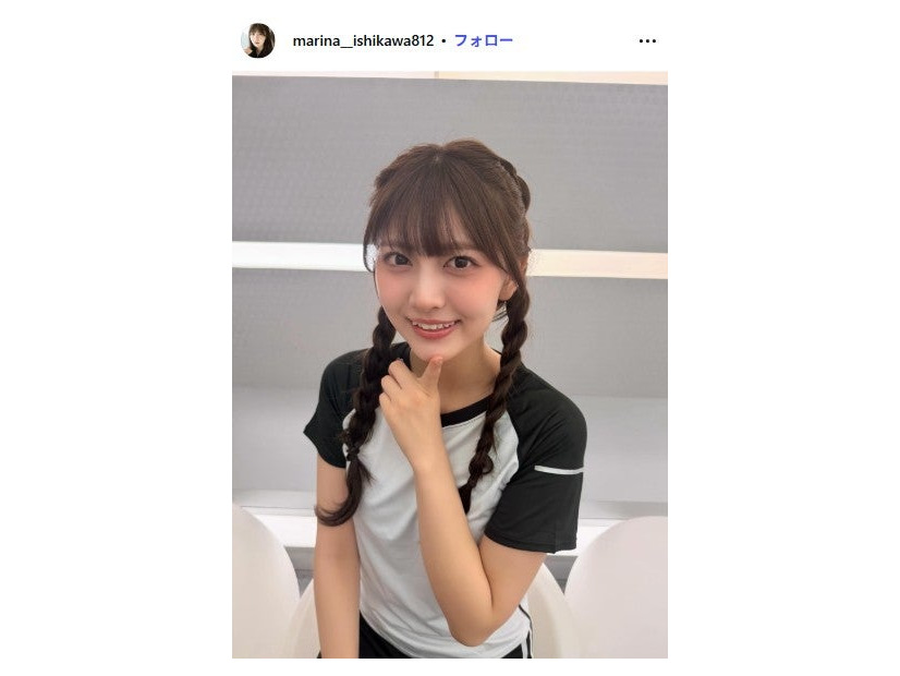 石川満里奈Instagramより