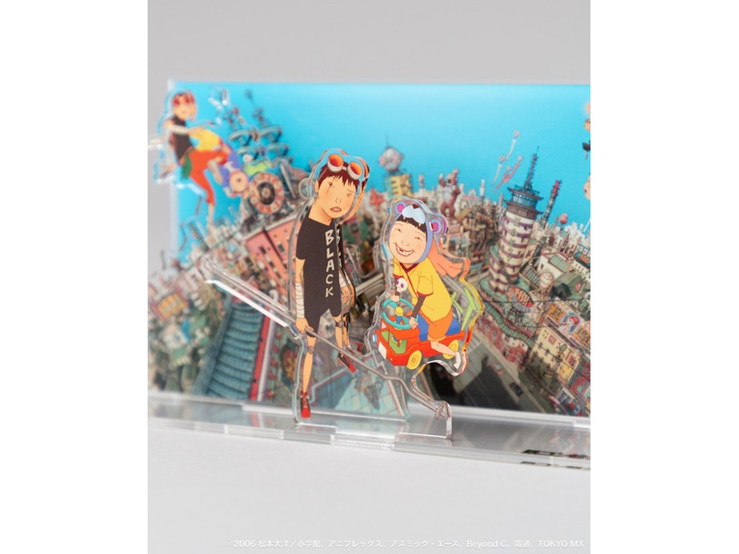 『鉄コン筋クリート』宝町アクリルジオラマ©2006松本大洋/小学館、アニプレックス、アスミック・エース、Beyond C.、電通、TOKYO MX