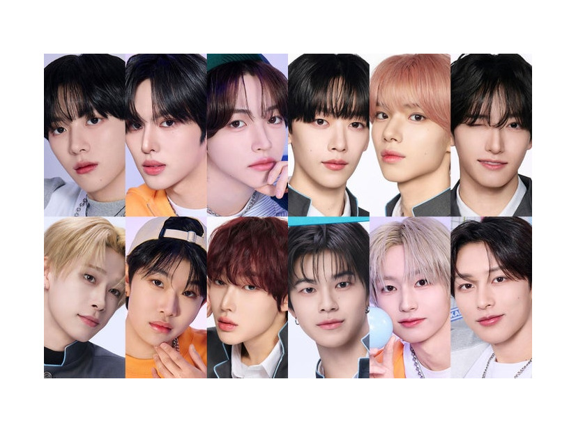 （上段左から時計回り）オ・シンヘン、安部結蘭、加藤大樹、釼持吉成、矢田佳暉、パク・シヨン、飯塚亮賀、熊部拓斗、照井康祐、ユ・ヒョンスン、アダム・ナガイ、倉橋吾槙（提供写真）