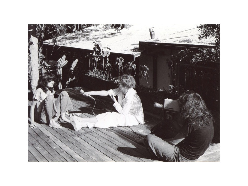 『美しく、黙りなさい』メイキング ©Families Seyrig and Roussopoulos Archive / Centre audiovisuel Simone de Beauvoir