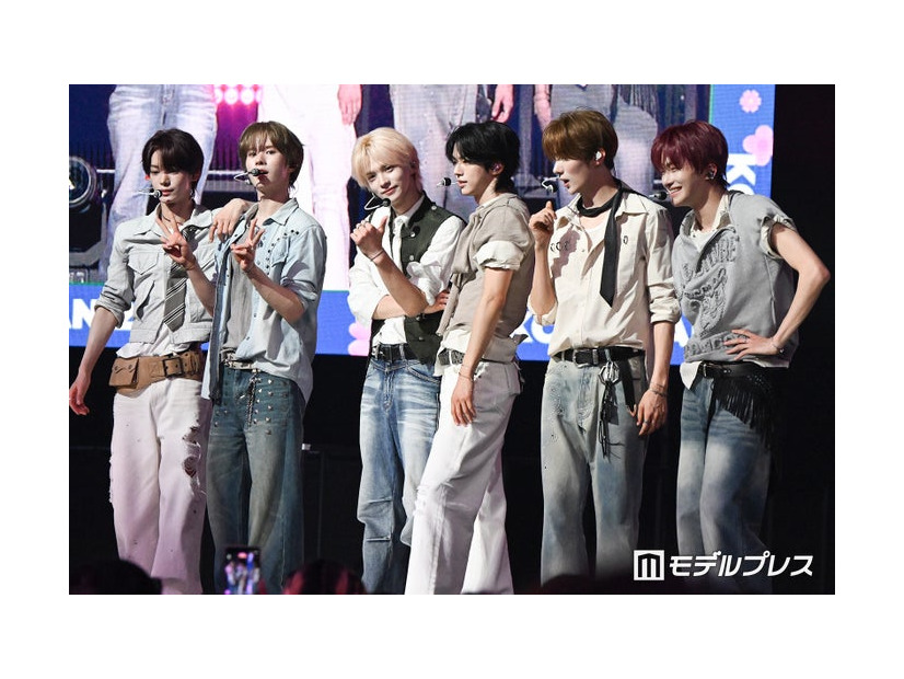 HANJIN（ハンジン）、KYUNGMIN（ギョンミン）、SHINYU（シンユ）、DOHOON（ドフン）、YOUNGJAE（ヨンジェ）、JIHOON（ジフン）／TWS（C）モデルプレス