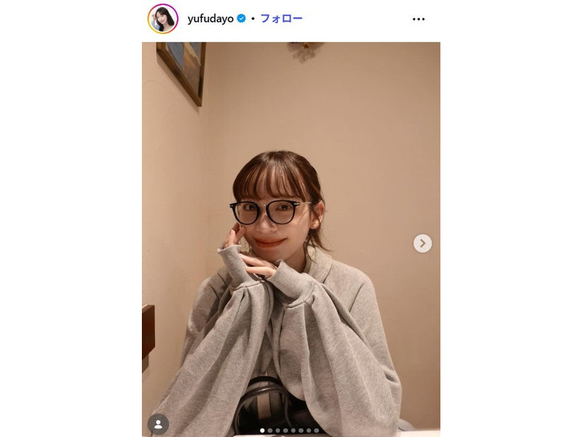 由布菜月Instagramより