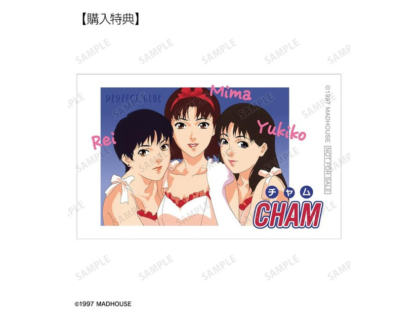CHAM インスタントカメラ風イラストカード AMNIBUS限定特典©1997 MADHOUSE