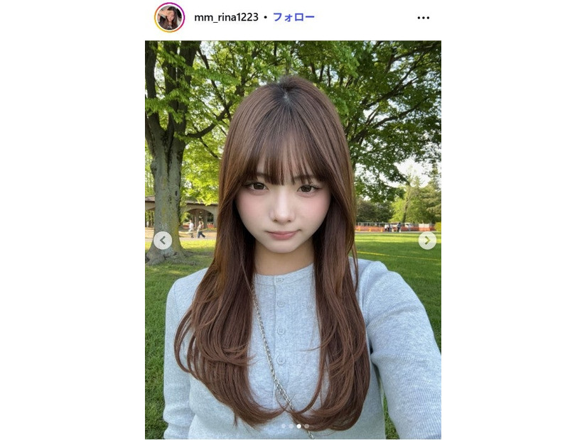 莉那Instagramより