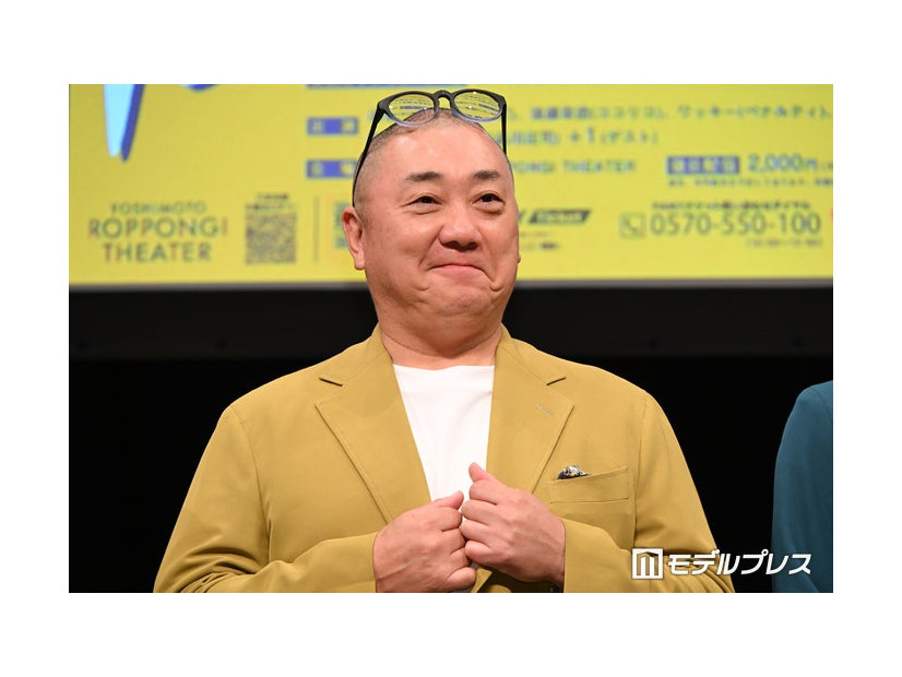 「逃亡者たち！〜軍団山本スペシャルコントライブ〜」開催発表会見に出席した山本圭壱（C）モデルプレス