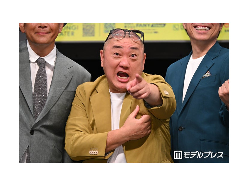 「逃亡者たち！〜軍団山本スペシャルコントライブ〜」開催発表会見に出席した山本圭壱（C）モデルプレス