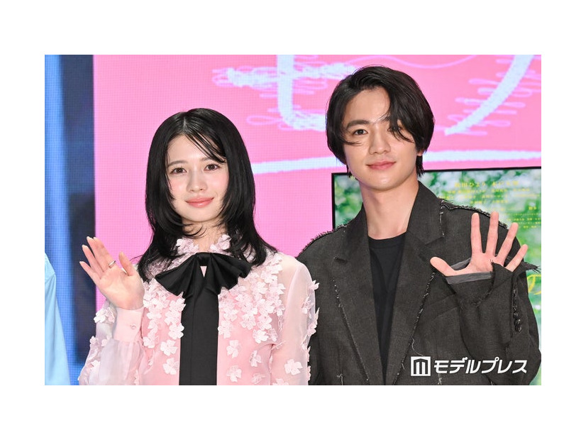 「モブ子の恋」ポップアップ開催記念トークイベントに出席した桜田ひより、木戸大聖（C）モデルプレス