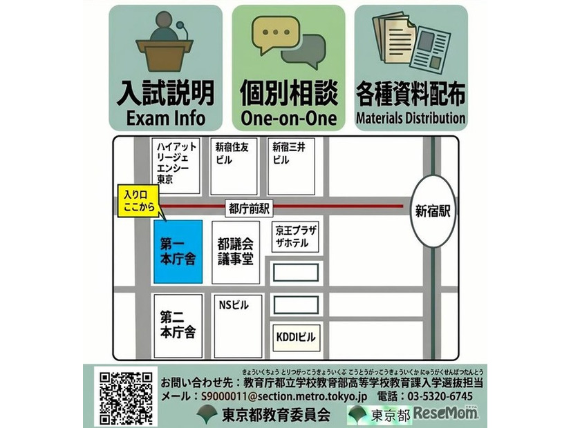 2027年度在京外国人生徒等対象の説明・相談会