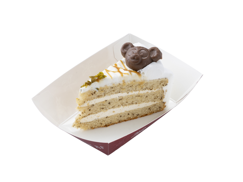 ミルクティーショートケーキ（ピスタチオ入り）※画像はすべてイメージです　©Disney