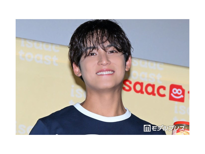 「イサックトーストソース ＆ ジャム発売記念イベント」に出席したMINGYU（ミンギュ）（C）モデルプレス