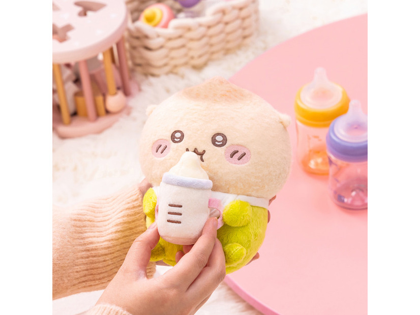 D賞：ぬいぐるみS （ガブっとミルクなくりまんじゅう）「Chiikawa Baby ぬいぐるみくじ」©nagano