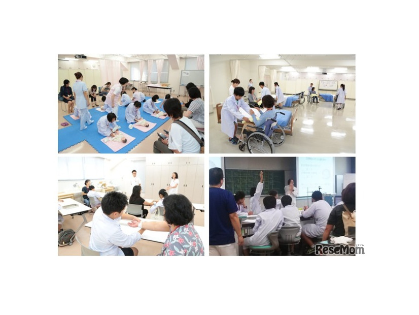 「小学生 夏の医学校」過去のイベント時のようす