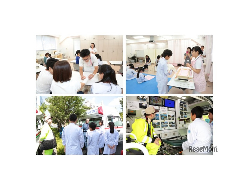 「小学生 夏の医学校」過去のイベント時のようす