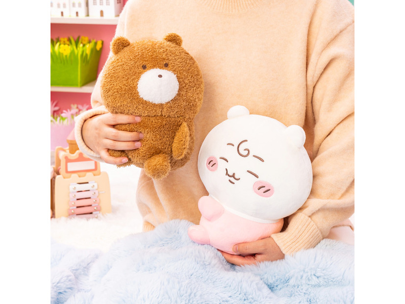 B賞：磁石でぴたっと！くまとなかよしなちいかわぬいぐるみ「Chiikawa Baby ぬいぐるみくじ」©nagano
