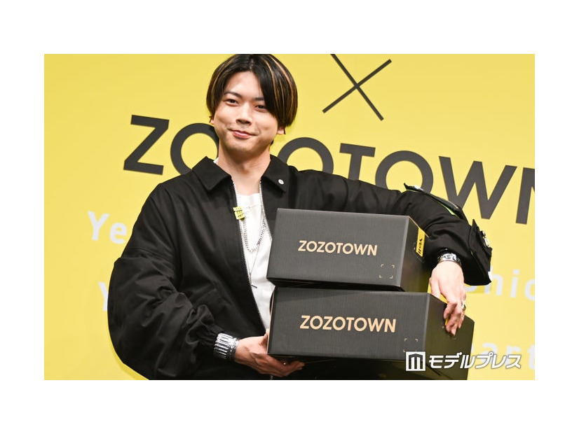 「TAKAHISA MASUDA × ZOZOTOWN」プロジェクト新ブランド初お披露目発表会に登壇した増田貴久（C）モデルプレス