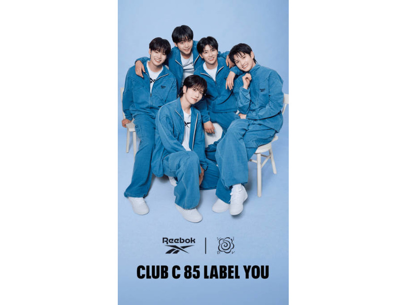 全員10代の日本人5人組ボーイズグループ・VIBY、Reebok「CLUB C 85 LABEL YOU」モデルキャンペーンビジュアルを解禁